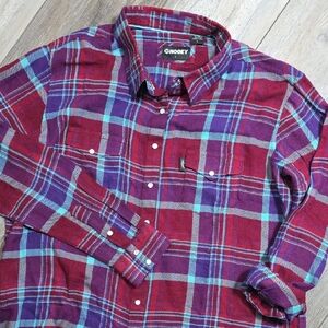 Hooey | Women's Plaid Pearl Snap Button Down, Lightweight Shirt